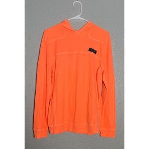Vineyard Vines Saltwater Pique Hoodie Boys XL Neon Orange Hoodie